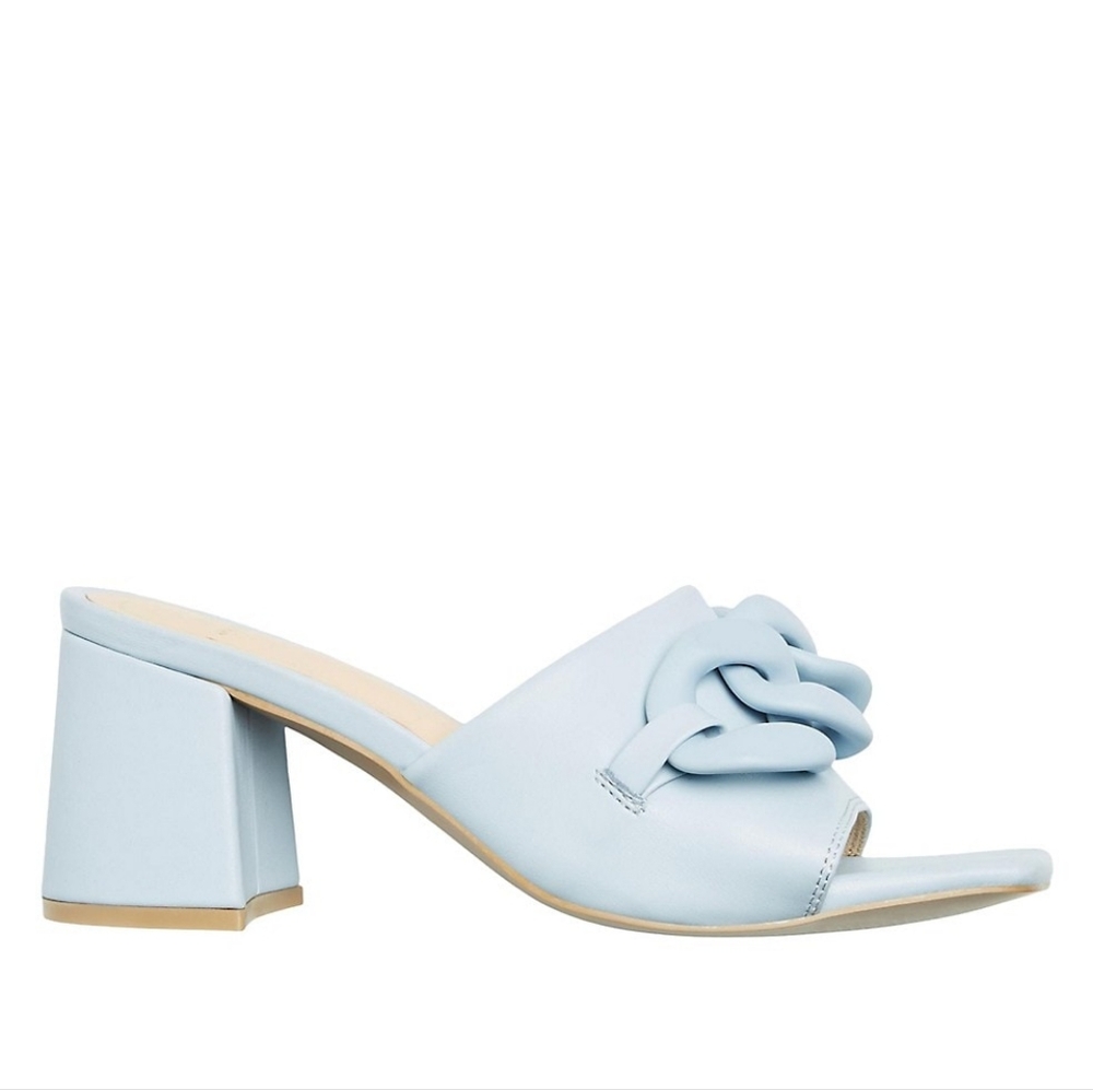 NWT Vero Moda Chain Detail Block Heels